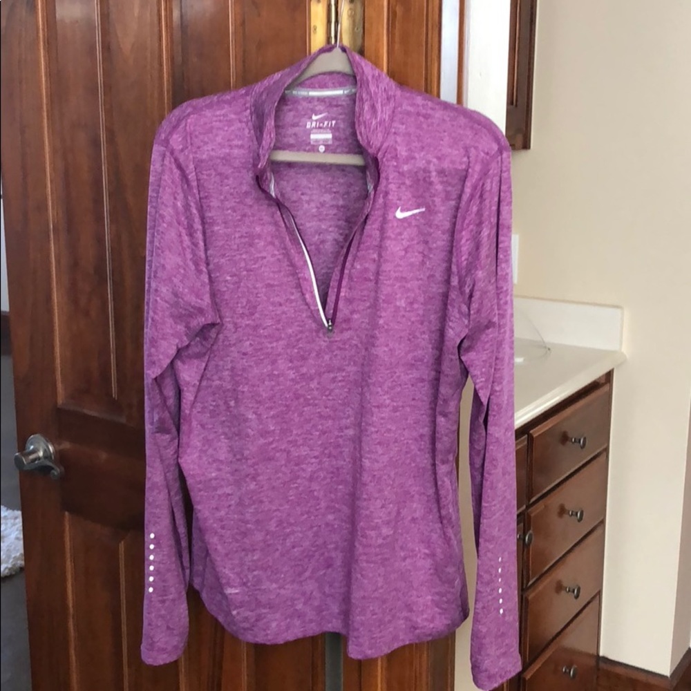 Nike Purple Long Sleeve Women's Top